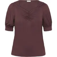 KAFFE CURVE Camisa 'KCSissy' vermelho vinho