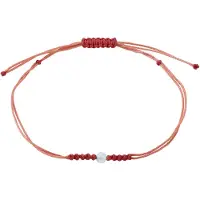 Pilgrim Pulseira ' Birthstones ' vermelho