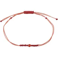Pilgrim Pulseira ' Birthstones ' vermelho