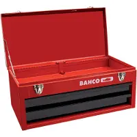 Bahco Caixa De Ferramentas De Metal Com 2 Gavetas 523 Mmx257 Mmx247 Mm