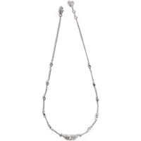 Zadig & Voltaire Colar 'ROCK' prata / transparente