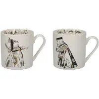 V And A Caneca Dele & Dela Alice No País Das Maravilhas 350ml 2 Unidades
