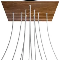 Creative Cables Krovnq4010f110 Xxl Rose-one Square Kit De Madeira Para Rosas