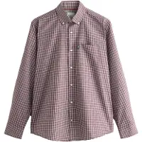 Next Camisa borgonha / branco