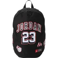 Jordan Mochila 'JAN' vermelho / preto / branco