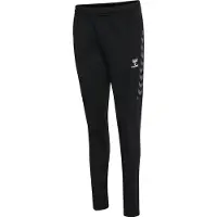Hummel Calças de desporto 'Authentic' cinzento / preto / branco