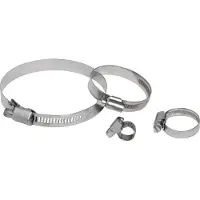 Osculati 9 Braçadeiras Para Mangueira Aço Inoxidável 12-20 Mm
