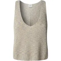 Pepe Jeans para mulher. PL702307 Top Claire branco sujo (S), Casual, Sintético, Sem mangas / correias