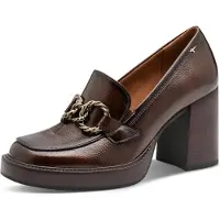 Tamaris Sapatos de salto castanho escuro