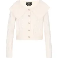 Faina Casaco de malha offwhite