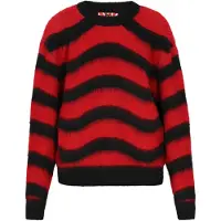 MyMo ROCKS Pullover vermelho / preto