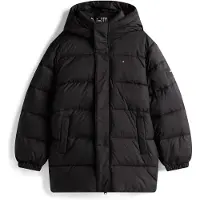 Tommy Hilfiger Casaco de inverno 'Essential' preto