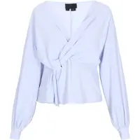 Dreimaster Klassik Blusa azul pastel