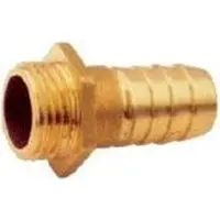 Goldenship Conector Reto Latão M 1 1/4´´ 32 Mm