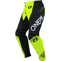 O'Neal Calças de cross Element Racewear Preto/Amarelo 30 homens