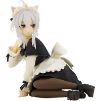 Taito Figura Wandering Witch: The Journey Of Elaina Coreful Pvc Elaina Cat Maid Version