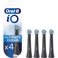 Oral-B IO Ultimate Clean Black 4 pezzi — Spazzolino elettrico