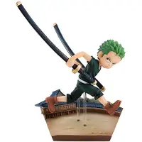 Megahouse Estátua De Pvc Roronoa Zoro Corre Corre Corre One Piece 14 Cm