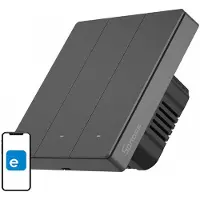 Sonoff Interruptor De Parede Wifi Inteligente Smart Scene M5 3c De 3 Canais