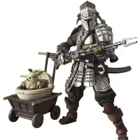 Tamashii Nations Edição Exclusiva Enesco &amp; Grogu Meisho O Mandaloriano Ronin