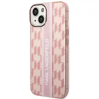 Karl Lagerfeld Capa De Telefone Klhcp14mhklspcp Iphone 14 Plus15 Plus 6.7 Mono Vertical Stripe
