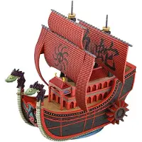 Bandai Hobby Kit De Modelo De Figura Navio Pirata Nine Snake Kuja One Piece 15 Cm