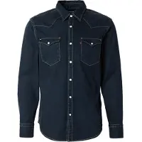 Levi's Camisa 'Barstow Western' preto