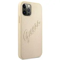 GUESS Capa De Telefone Guhcp12lrsavslg Iphone 12 Pro Max 6.7 Saffiano