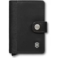 Victorinox Altius Secrid Leather Card Wallet 612681 Black, carteira de couro com porta-cartões