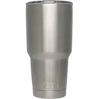 Yeti Rambler Tumbler Cup 30oz Mag Slider Lid, Stainless Steel, copo térmico com tampa, 887 ml