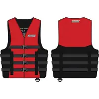 Seachoice Colete Salva-vidas Type Iii 4-belt Ski
