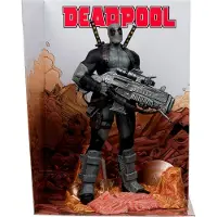 Mcfarlane Toys Coleção Terno Cinza 1 Estátua De Pvc 1/6 Deadpool Marvel Chase 27 Cm