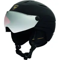 Rossignol - Capacetes ski Mulher - Fit Visor Impacts W Black para Mulher - Tamanho 55-59 cm - Preto