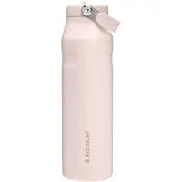 Stanley The AeroLight IceFlow Bottle Flip Straw 2.0 36oz, Rose Quartz 10-12111-065 garrafa térmica com palhinha, 1.06L