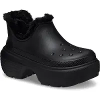 Crocs Botas baixas Stomp Lined Shorty Boot mulheres - Preto - 42 / 43