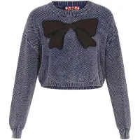 MyMo ROCKS Pullover navy / castanho / preto