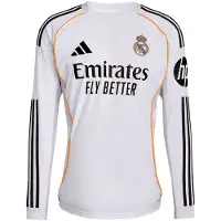 Adidas Camisola Principal de Manga Comprida 25/26 do Real Madrid