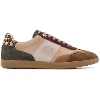 Carmela para mulher. 16264006-MULTICOLOR Ténis de couro 162640 bege (37), Plano, Cordão, Casual