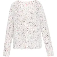 IZIA Casaco de malha mistura de cores / offwhite