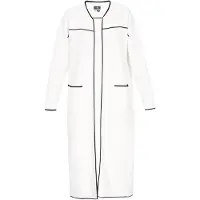 Dreimaster Maritim Casaco de malha preto / branco