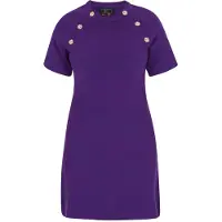 Faina Vestido roxo escuro