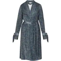 Usha Kimono azul / opal / azul ciano / caramelo