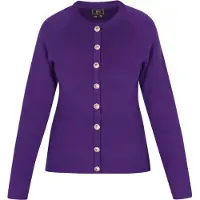 Faina Casaco de malha roxo