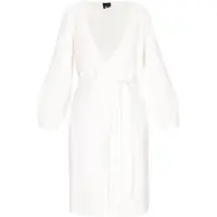 Dreimaster Klassik Casaco de malha branco