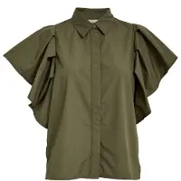 Peppercorn Blusa verde escuro