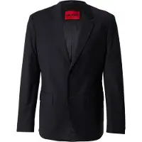 HUGO para homem. 50540159 Blazer Karl preto (54), Casual, Sapatos de Festa, Clássico, Poliéster