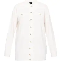 Dreimaster Klassik Casaco de malha 'Classic' branco natural