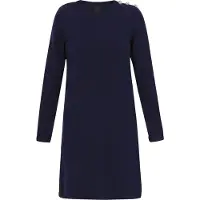 Dreimaster Klassik Vestido de malha navy