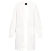 Dreimaster Klassik Casaco de malha offwhite