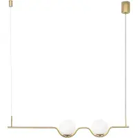 Faro Luminária suspensa de design Le Vita, 2 luzes LED